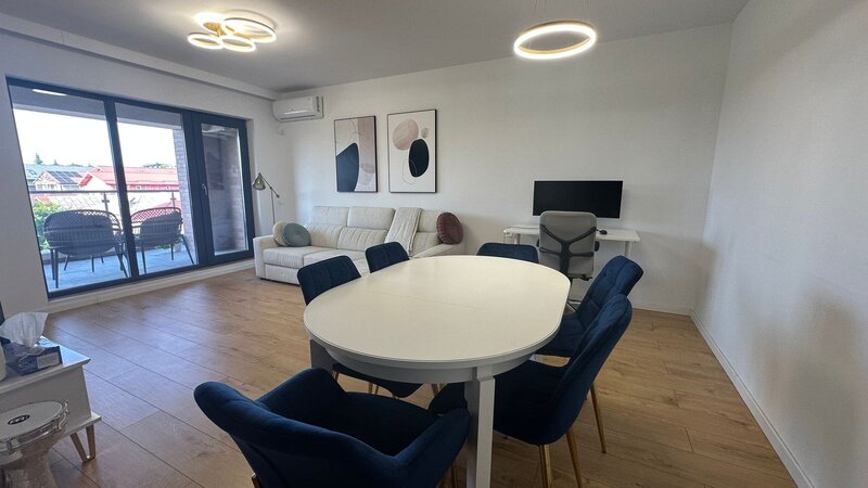 The Class Apartments 3 Bd. Pipera, 2 camere  decomandat, bloc nou 2022.